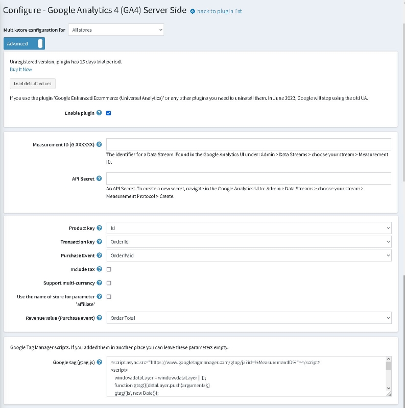 Picture of Google Analytics 4 (GA4) Server Side